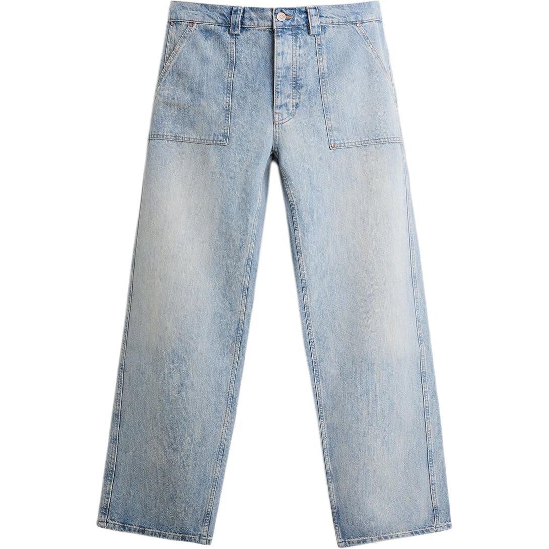 

Джинсы мужские средние синие Zara, синий