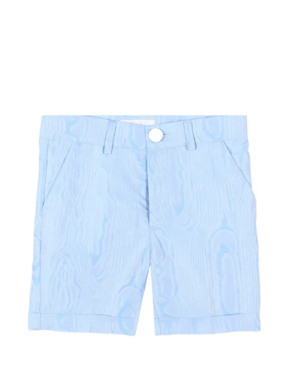 Текстурированные шорты Roberto Cavalli Junior, синий