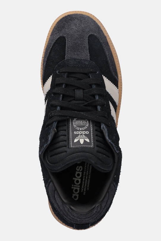 Кожаные кроссовки Samba XLG Adidas Originals, черный — фото 4
