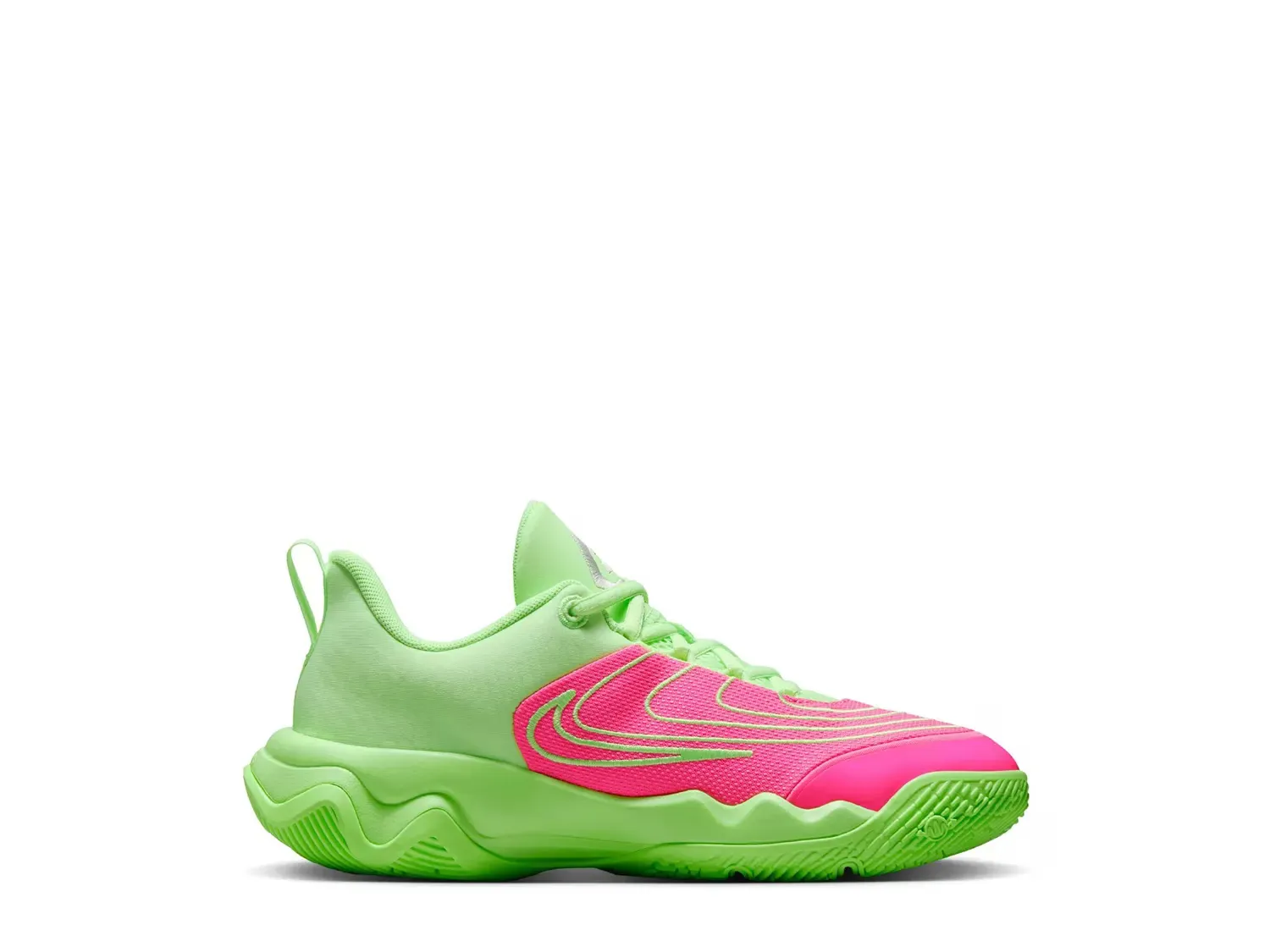 

Кроссовки Giannis Immortality 4 — детские Nike, Green/Pink
