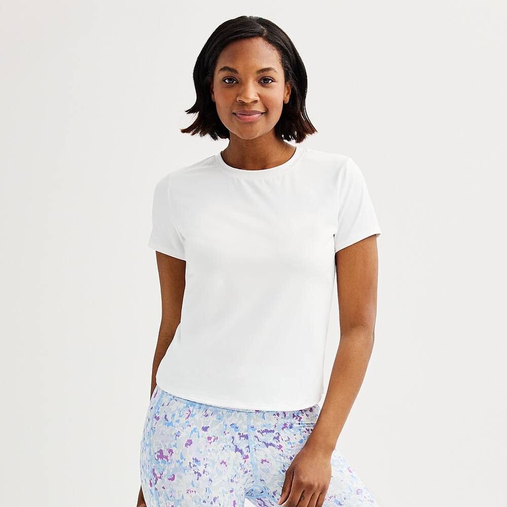 

Женская мягкая футболка Tek Gear Essential, цвет Modern White