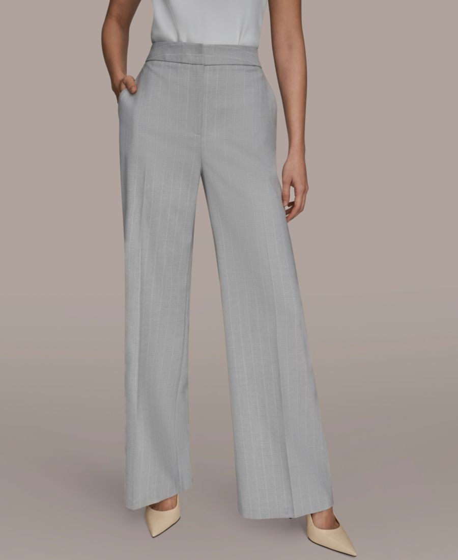 

Женские брюки с широкими штанинами Donna Karan New York, Vapor Multi