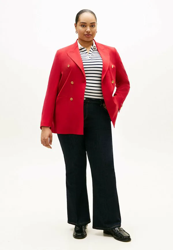 Классический блейзер Tommy Hilfiger Curve, Medium Red — фото 2