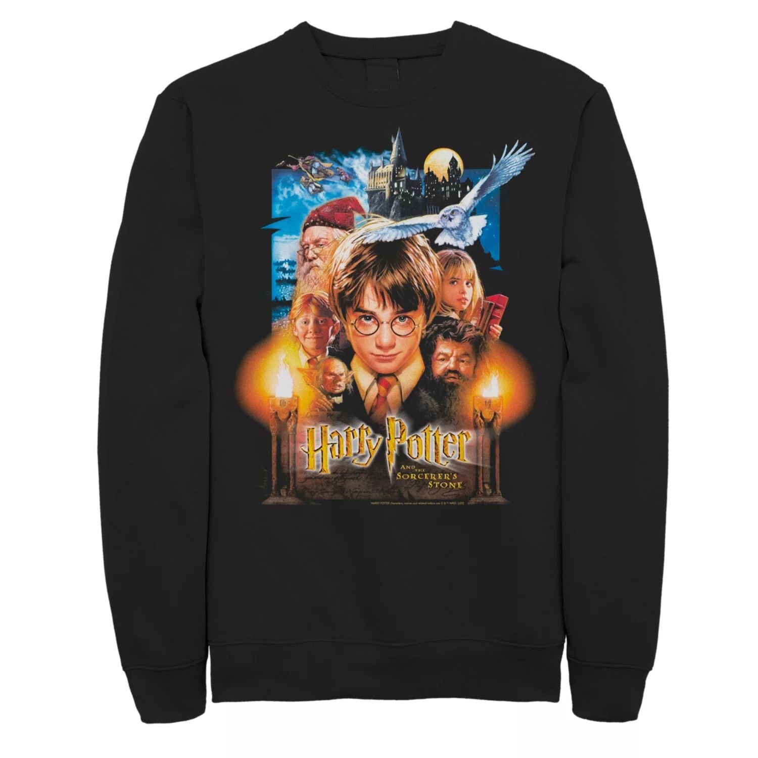 

Мужская толстовка с плакатом And The Sorcerer's Stone Harry Potter