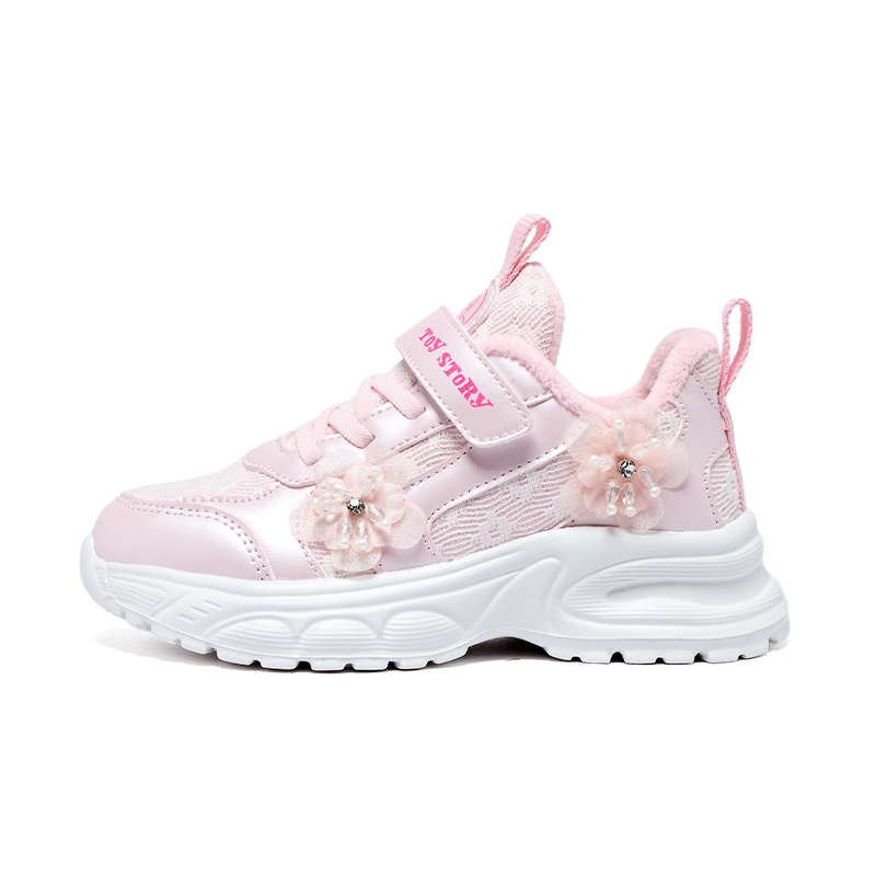 

Кроссовки детские низкие Toy Story Series Slip Resistant, Abrasion Resistant, Thermal Disney, розовый