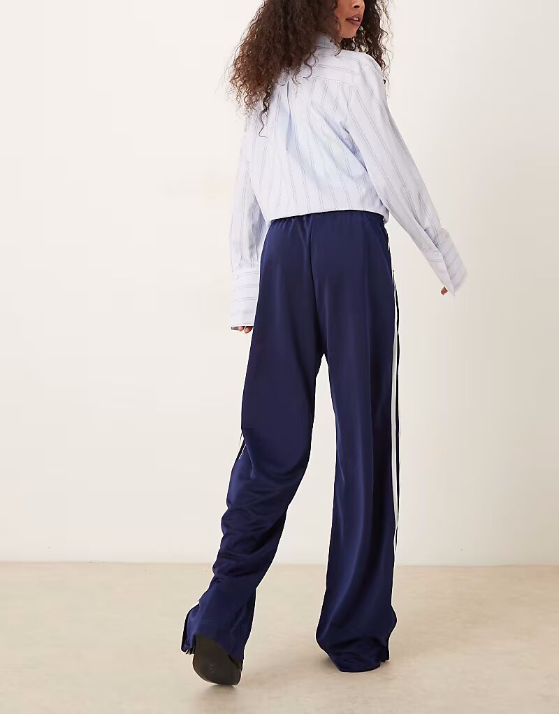 Спортивные брюки Firebird Loose темно-синего цвета Adidas Originals — фото 3