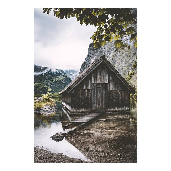 

Фреска Artgeist House in the Mountains, разноцветный