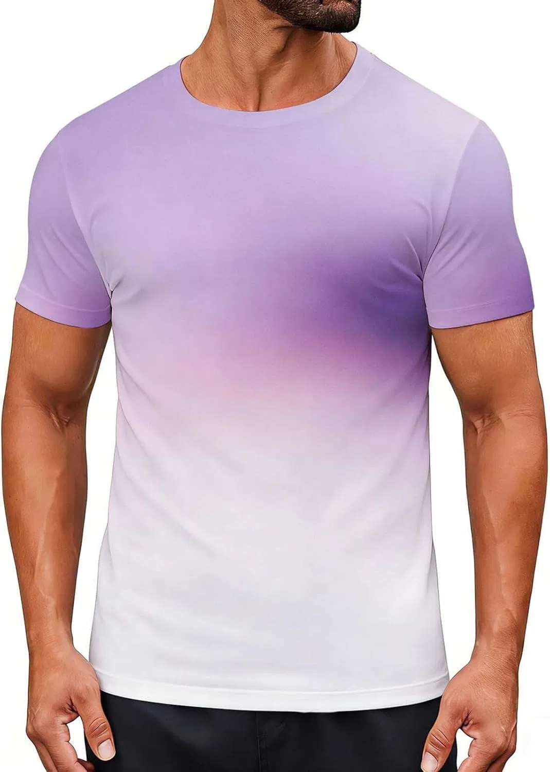 Футболка градиентная, Generic, 12#purple