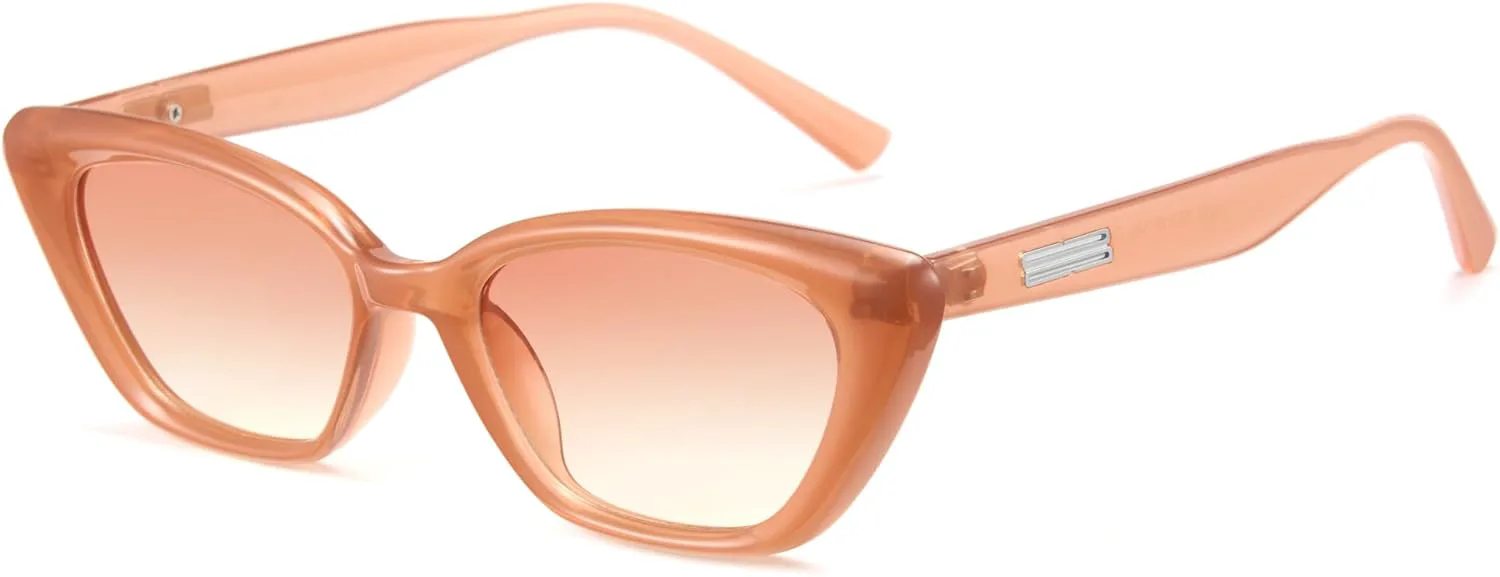 

Женские солнцезащитные очки Cyxus Cateye с защитой от УФ-излучения, линзами AC, модной ультралегкой оправой из поликарбоната, 1146 - Orange Frame - Orange Lens