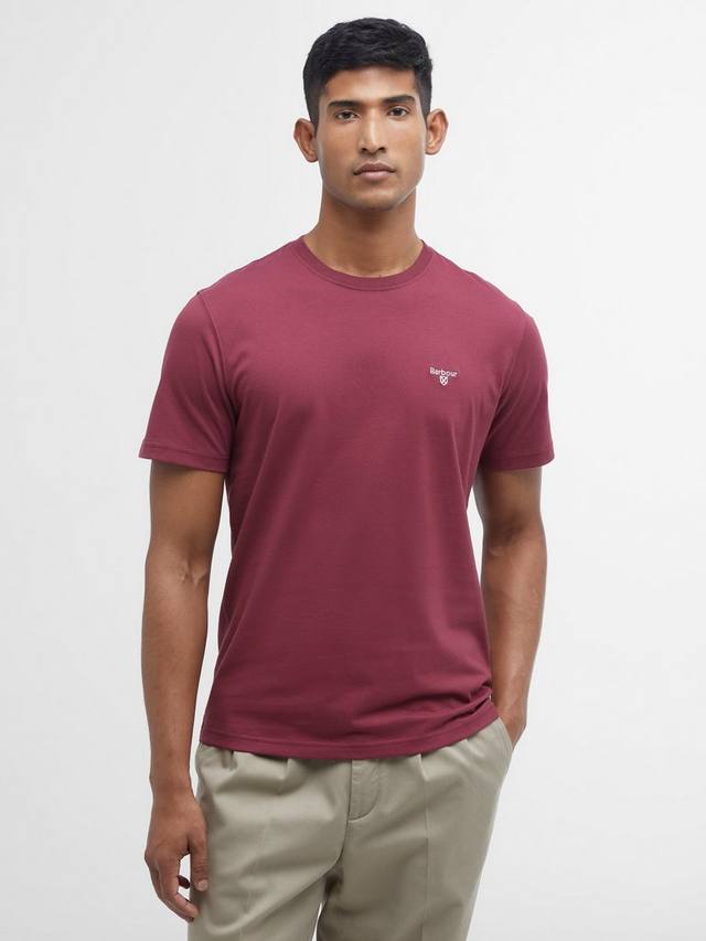 

Футболка с логотипом essential sports Barbour, цвет Ruby