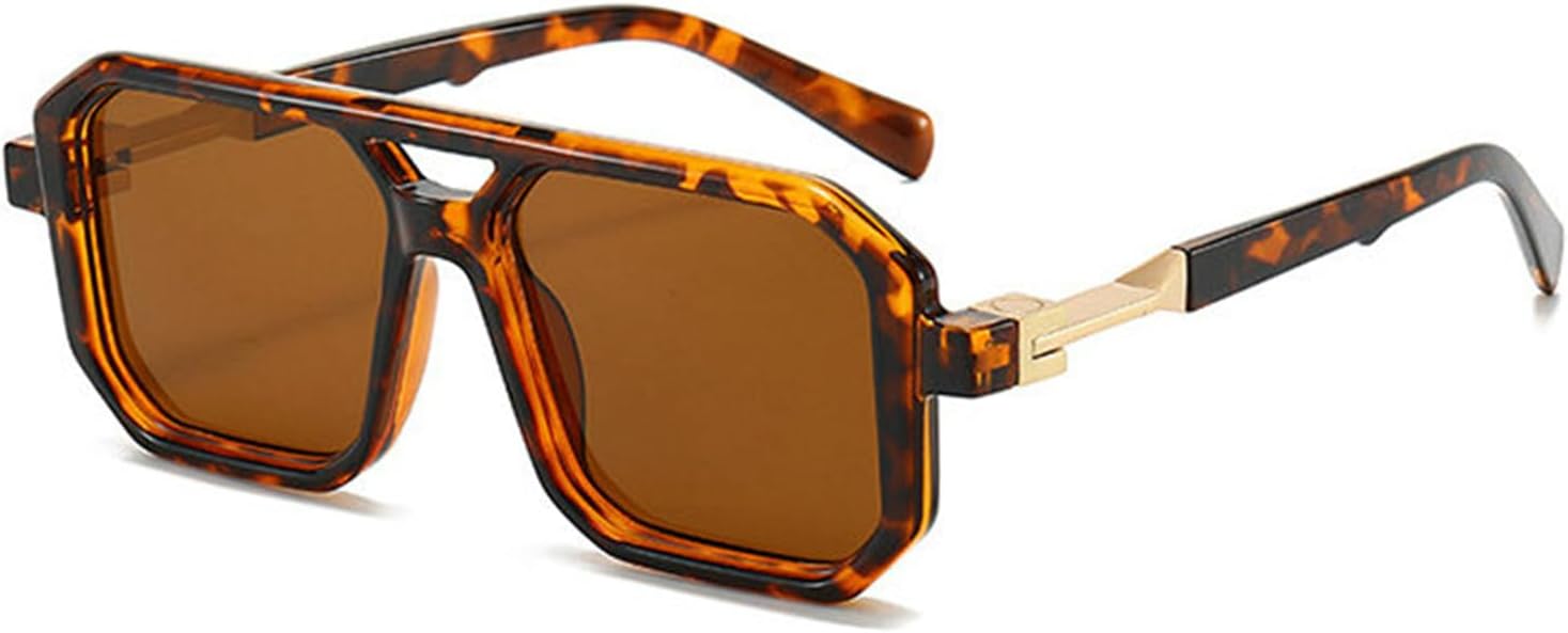 

Солнцезащитные очки Helena в винтажном стиле, квадратные, 70-е годы, плоские, прямоугольные, женские и мужские, классическая ретро-стильная оправа, защита от УФ-излучения UV400, очки-пилот, C5