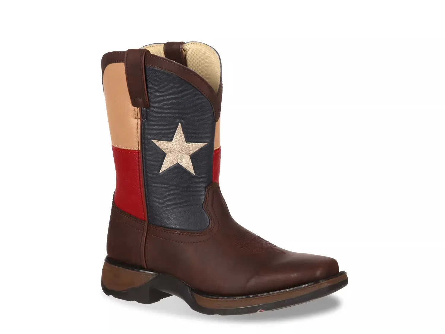 

Texas Flag Ковбойские сапоги - детские Durango, Dark Brown