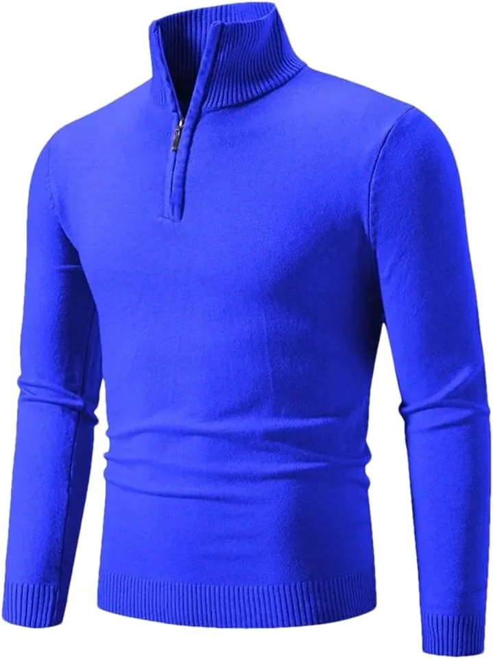 

Зимний свитер с воротником-стойкой и молнией Dcvmvmn