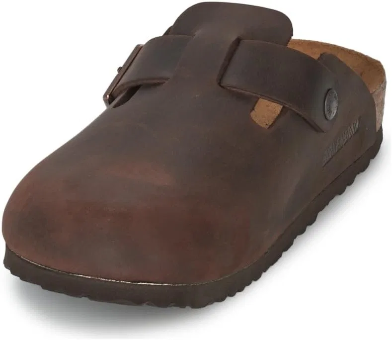 Сабо Birkenstock Boston, коричневый — фото 4