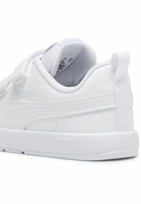Кроссовки для тренировок Courtflex v3 Puma, белый белый серебристый туман — фото 4