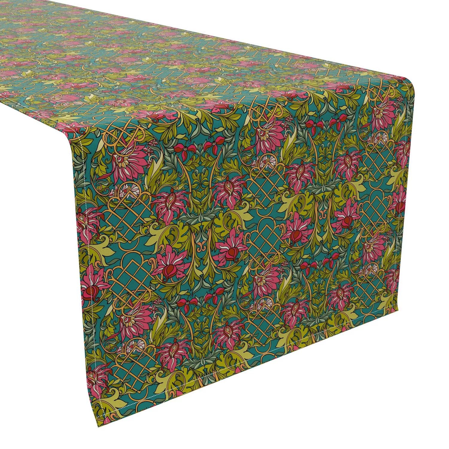 

Настольная дорожка, 100 % хлопок, 16x90 дюймов, цветочный 32