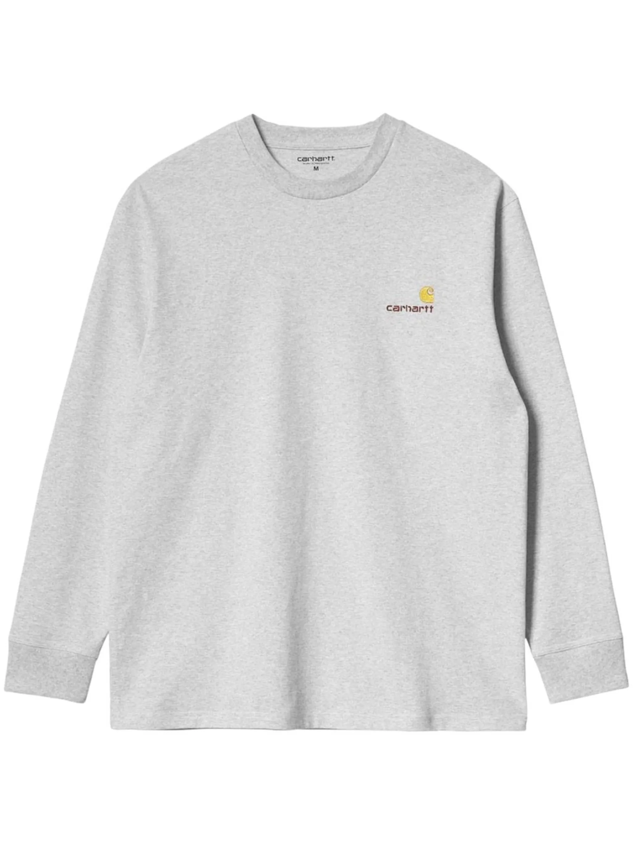 

Футболка American Script с длинными рукавами Carhartt Wip, серый
