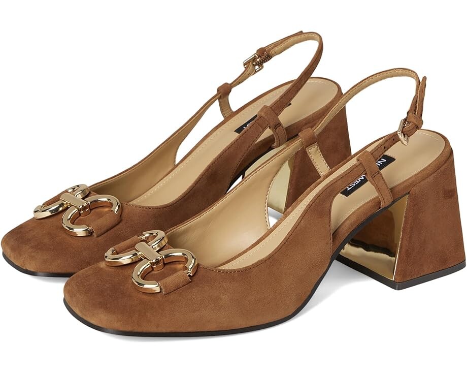 

Туфли Nine West Cast, цвет Cognac Suede