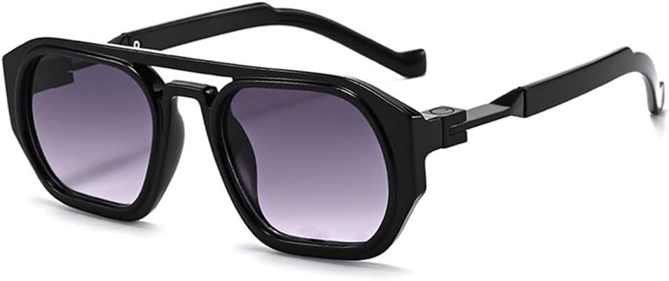 

Солнцезащитные очки с защитой от УФ-излучения UV400 - двойные перемычки, градиентная расцветка, для женщин и мужчин, для бега и занятий спортом на открытом воздухе UYPTK, Black-gray