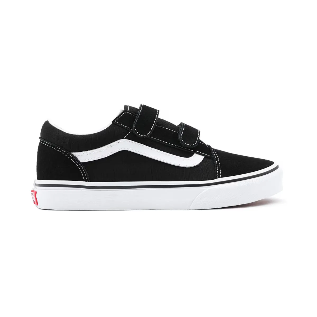 

Повседневные детские кроссовки Vans Old Skool Hook and Loop, черный