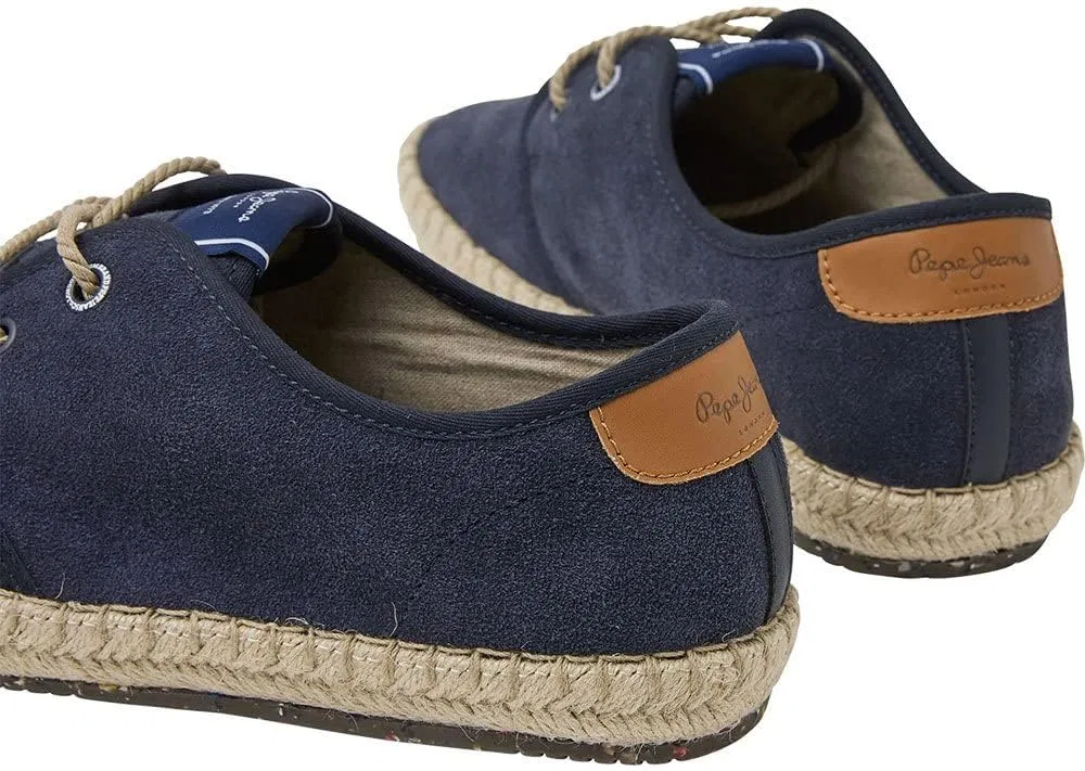 Мужские классические туристические туфли Blucher от Pepe Jeans, Ocean — фото 4