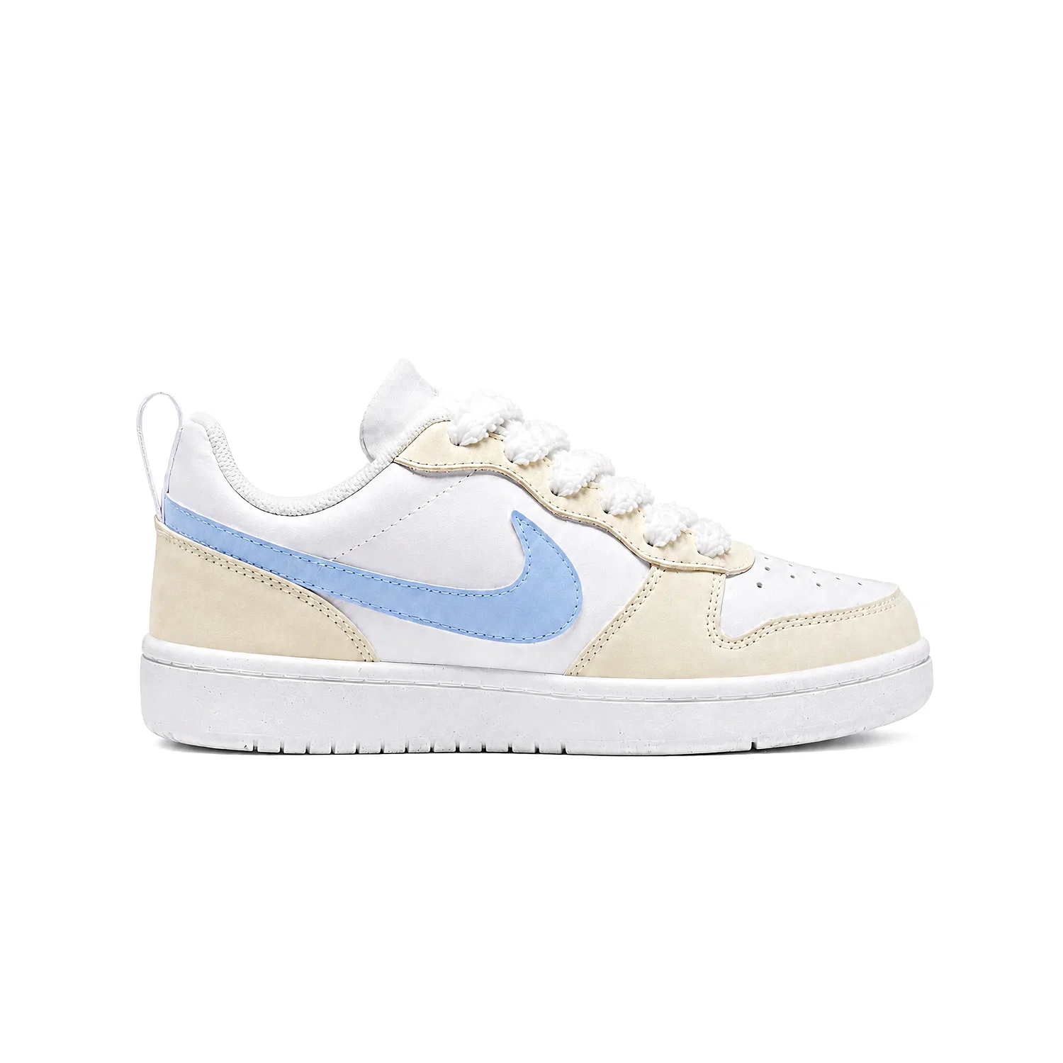 Детские кроссовки для скейтбординга Nike Court Borough Kids Yellow — фото 3
