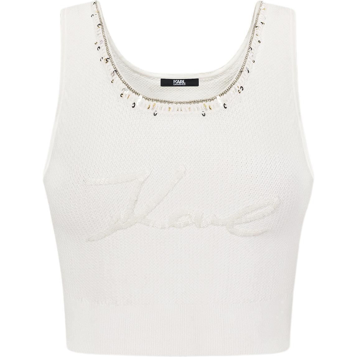 

KARL LAGERFELD / Karl Lagerfeld Jeans Футболка KARL LAGERFELD женская белая