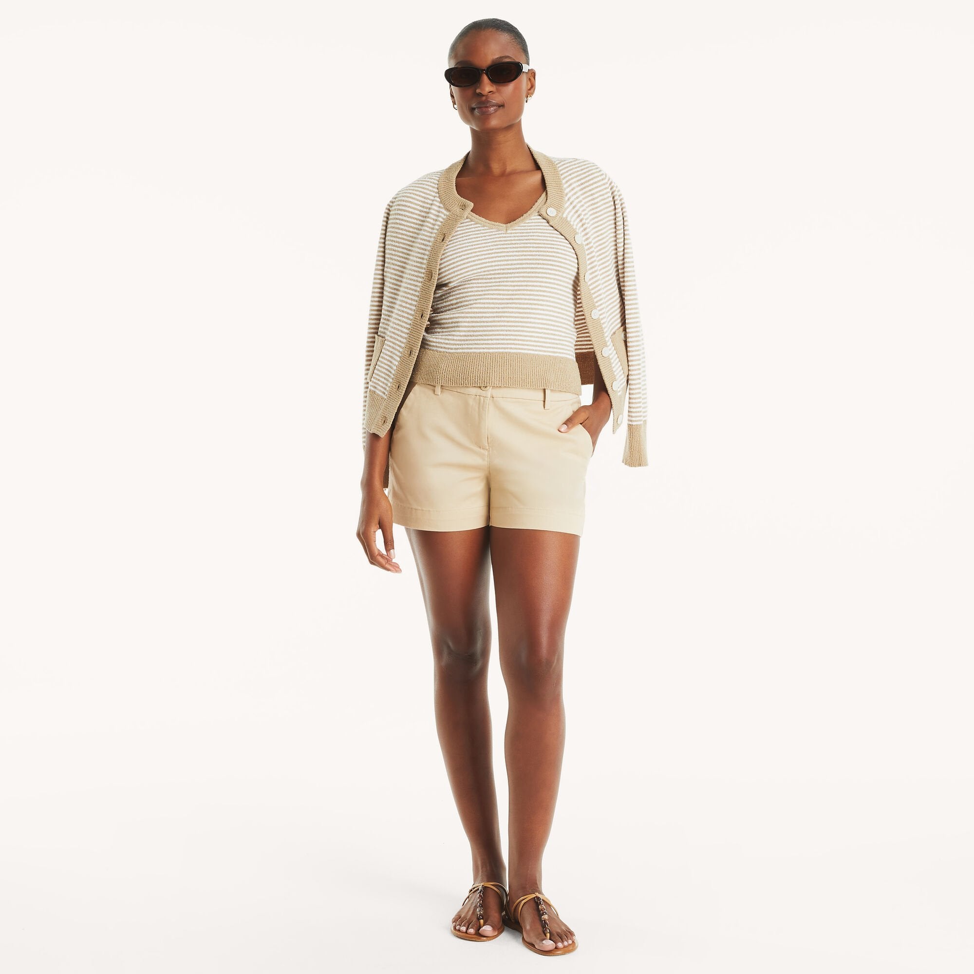 

Женские шорты для палубы Nautica 4 дюйма, irish cream