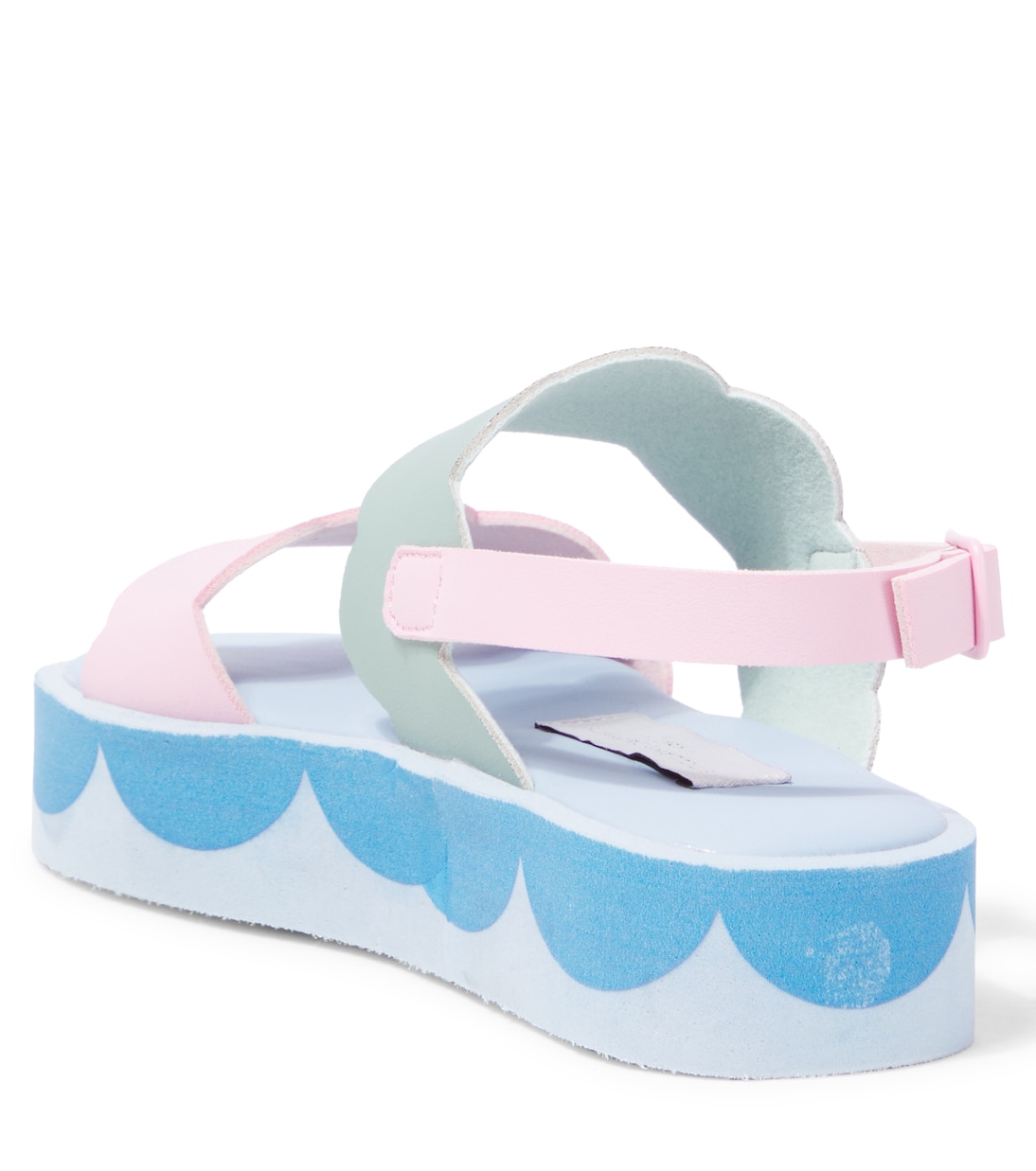 Сандалии из искусственной кожи Stella McCartney Kids, Colourful — фото 3