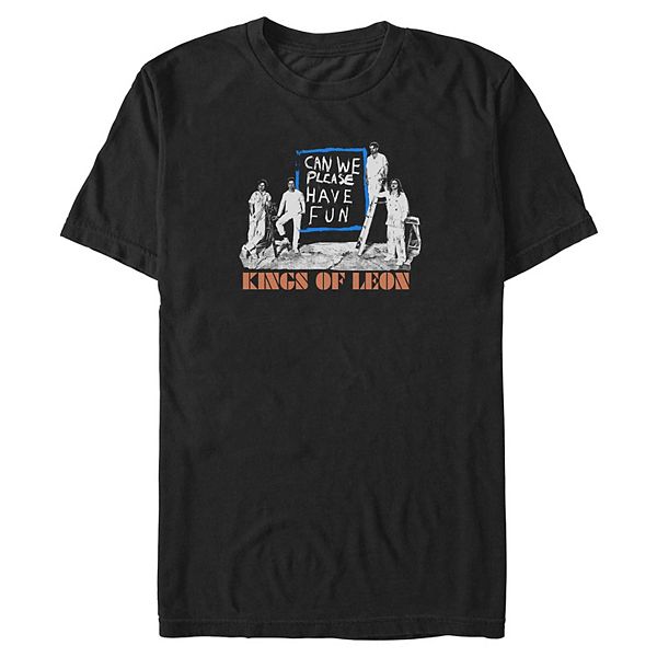 

Футболка Big & Tall Kings of Leon Licensed Character