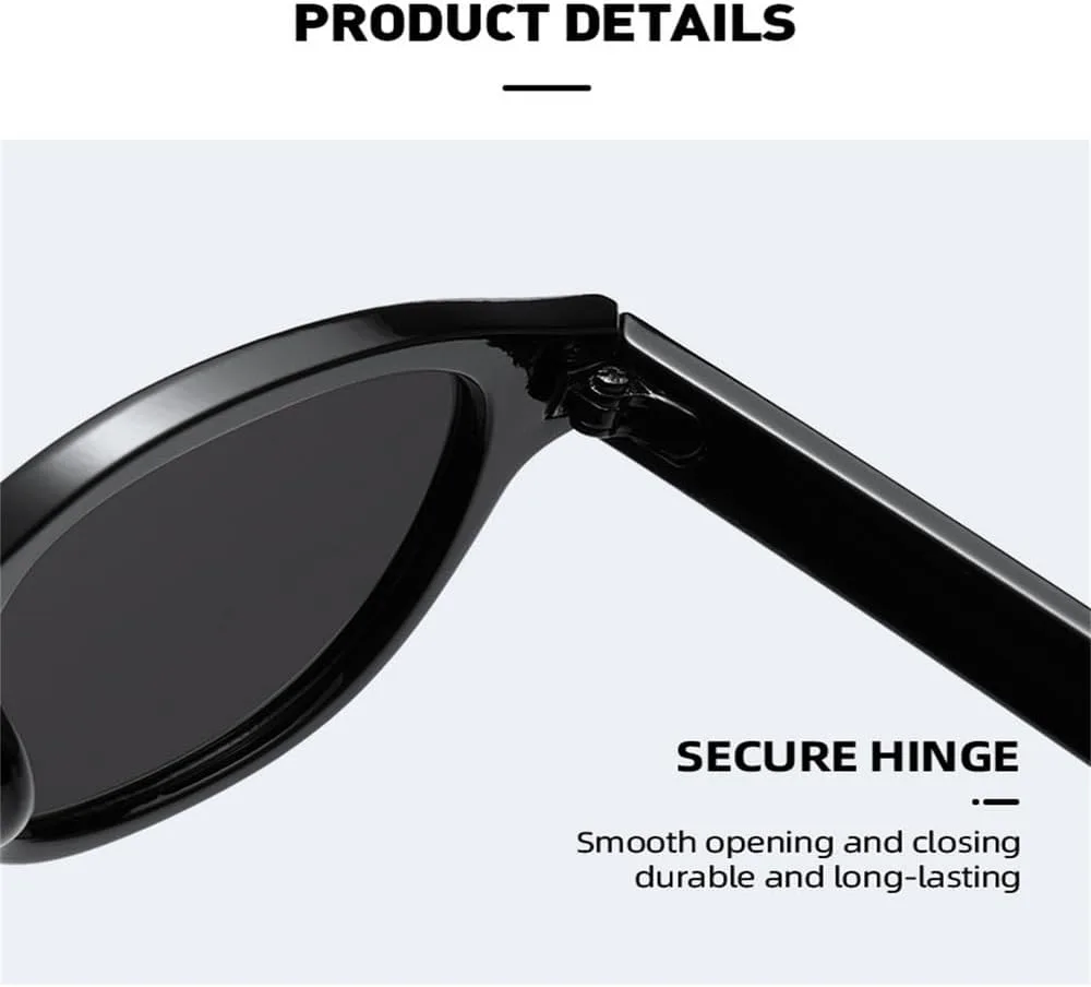 

Винтажные круглые солнцезащитные очки для женщин и мужчин в стиле ретро с заклепками, синий градиент, солнцезащитные очки UV400 KTUCN, A9 Transparent Blue