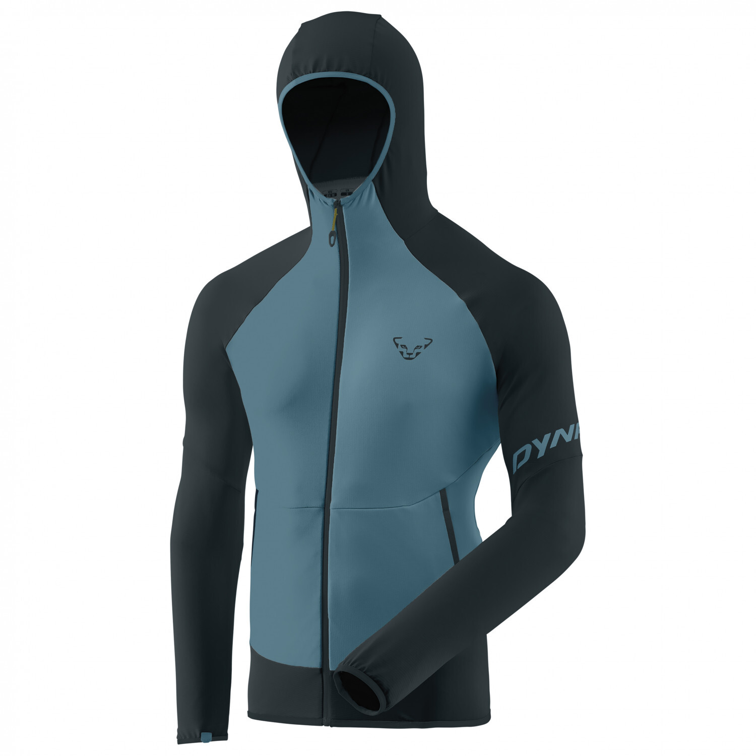 

Флисовая жилетка Dynafit Transalper Light Polartec Hoody, цвет Blueberry/Storm Blue