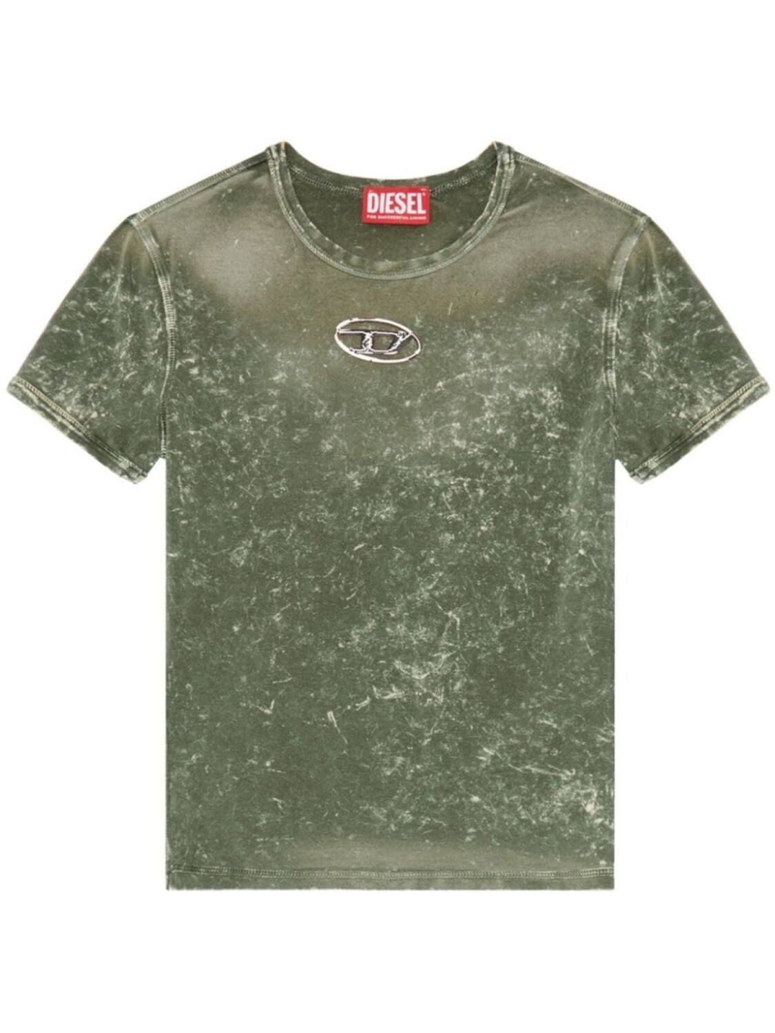 

Diesel футболка T-Uncuties с логотипом, зеленый