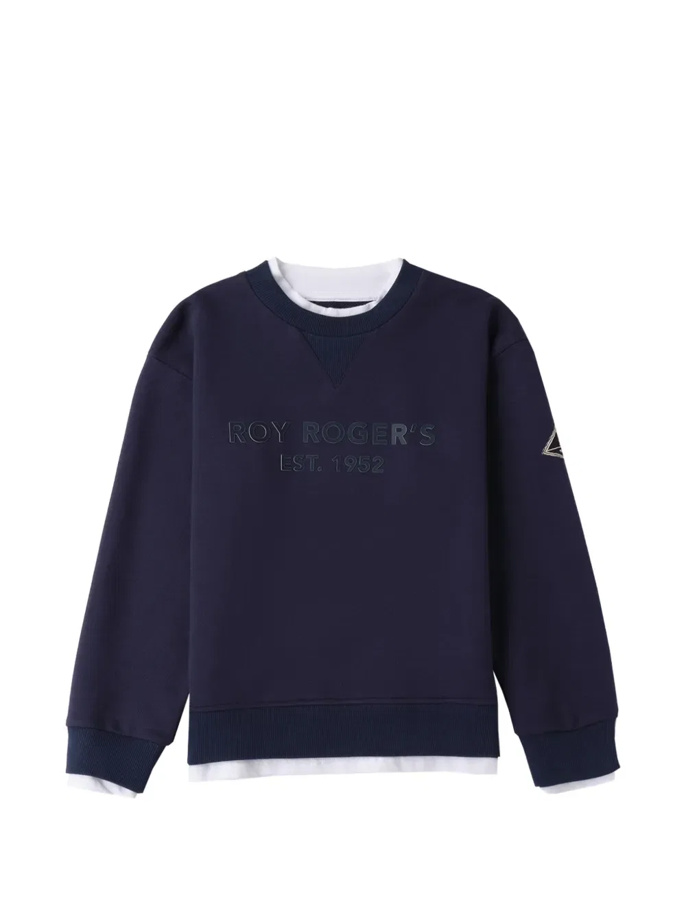 Толстовка с логотипом Roy Rogers Kids, синий