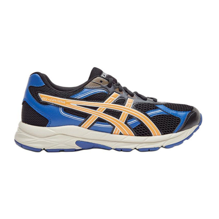 Кроссовки для бега GEL CONTANA GS Low Top для детей унисекс ASICS, черный/синий — фото 2