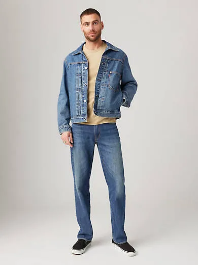

Мужские джинсы прямого кроя 514 Levi's, цвет Feel The Same - Dark Wash - Stretch