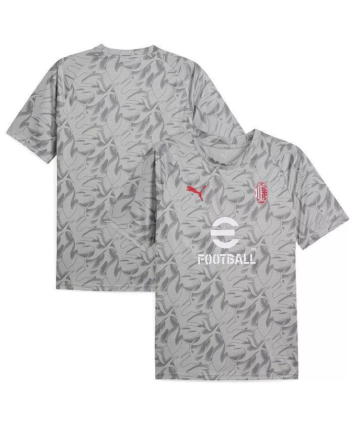 

Мужская серая тренировочная майка AC Milan 2025/26 для предматчевых тренировок Puma