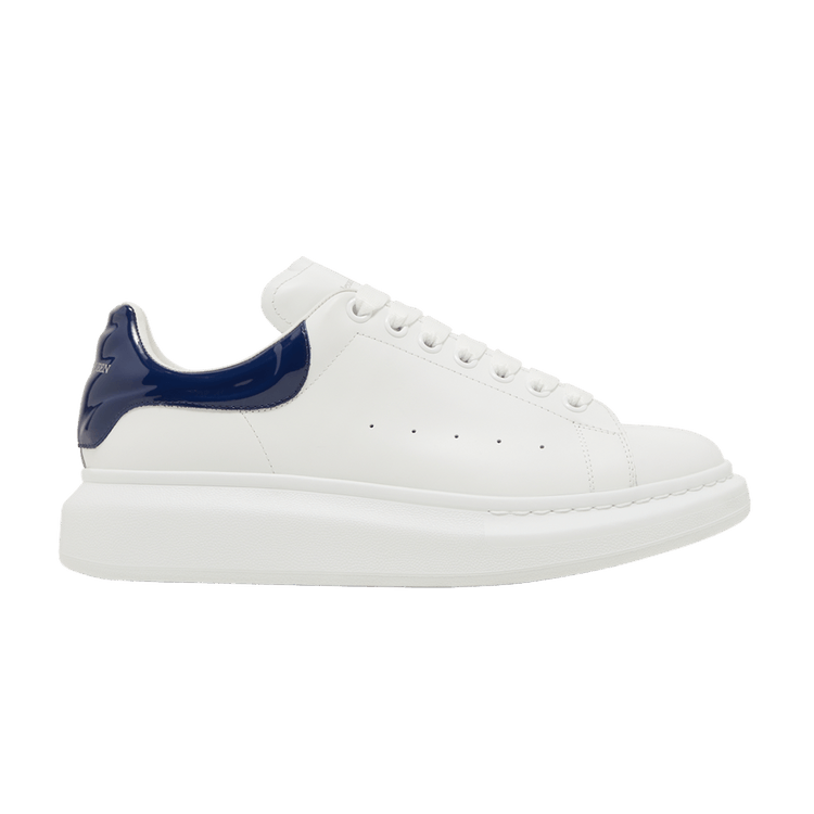 

Кроссовки Alexander McQueen Alexander McQueen Oversized Sneaker 'White Navy Patent', белый