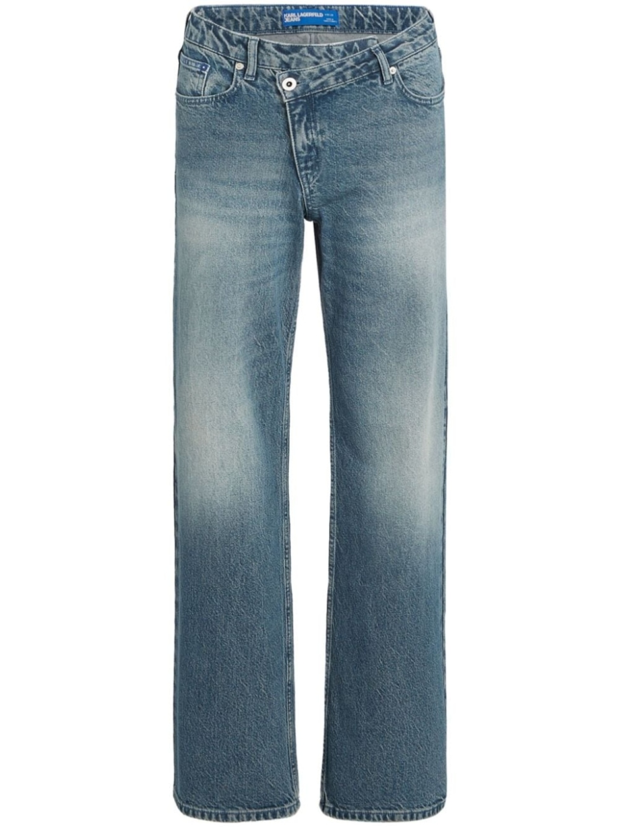 

Karl Lagerfeld Jeans прямые джинсы средней посадки, синий