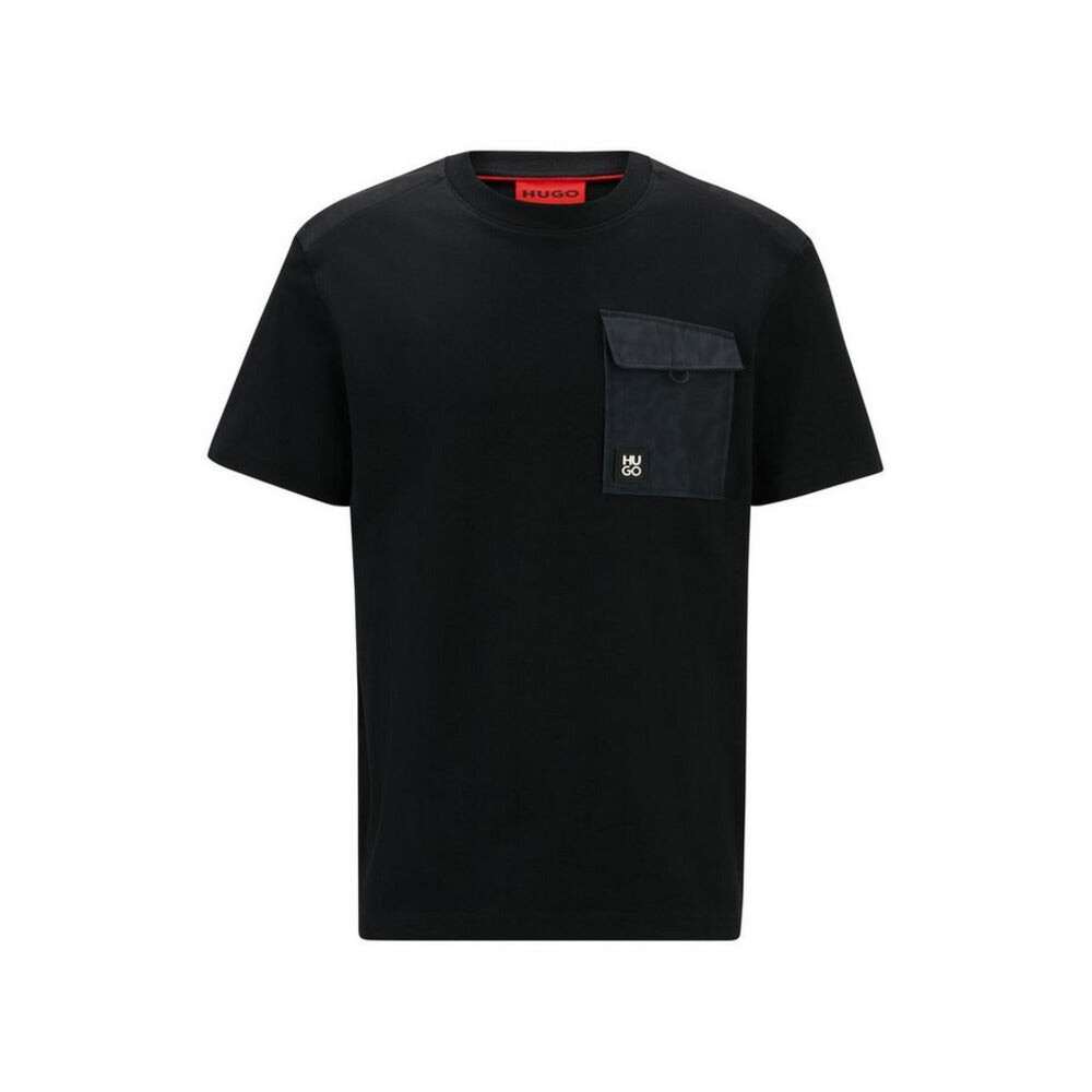 

Мужская футболка с круглым вырезом Hugo Boss Dabieno, черный