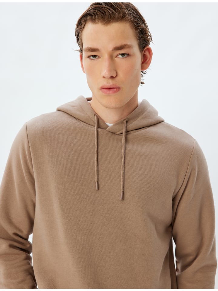 

KOTON Толстовка с перьями верблюжьего цвета