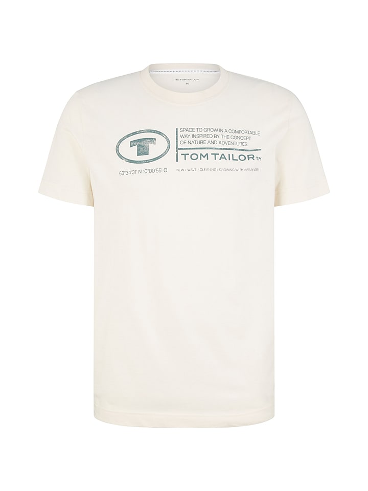 

Tom Tailor Рубашка кремового цвета