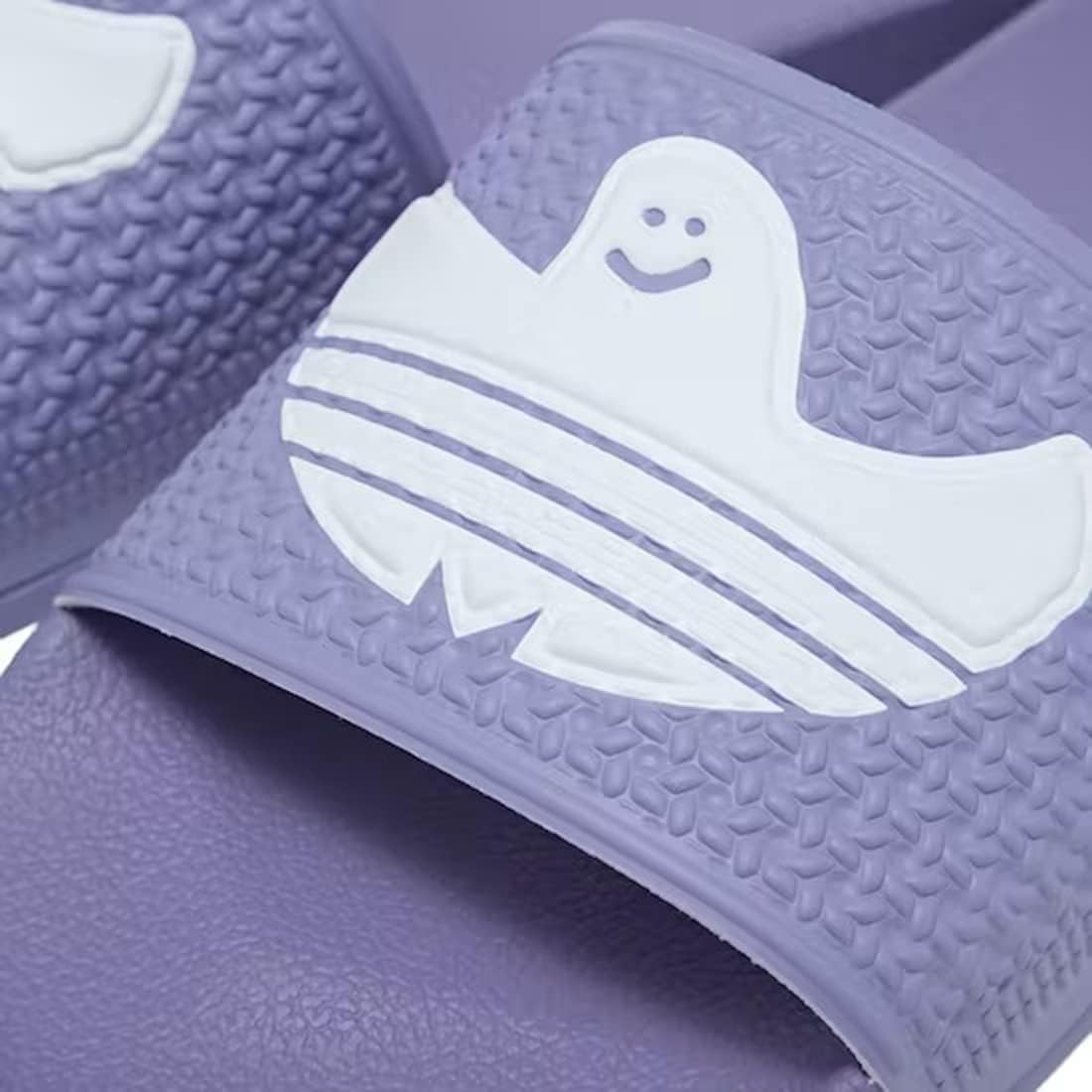 Мужские шлепанцы для душа adidas Adilette, фиолетовый — фото 2