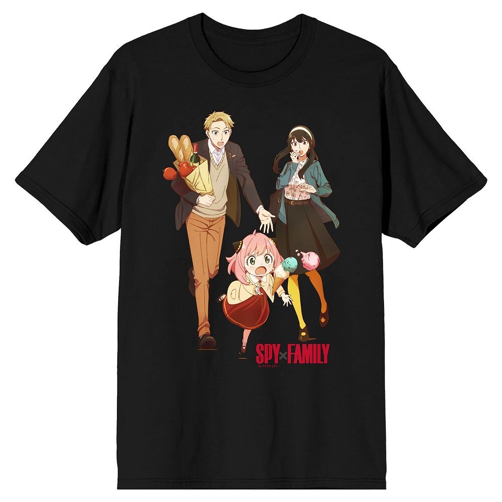 

Мужская футболка Spy X Family Forger Licensed Character, черный