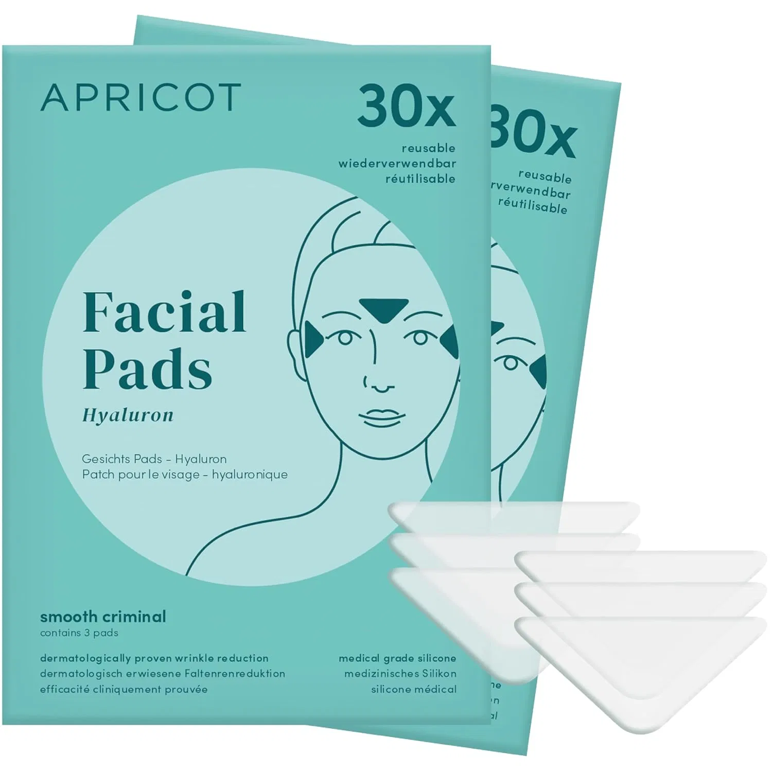 Гиалуроновые патчи для лица «Smooth Criminal» от Apricot Beauty Apricot Beauty & Healthcare
