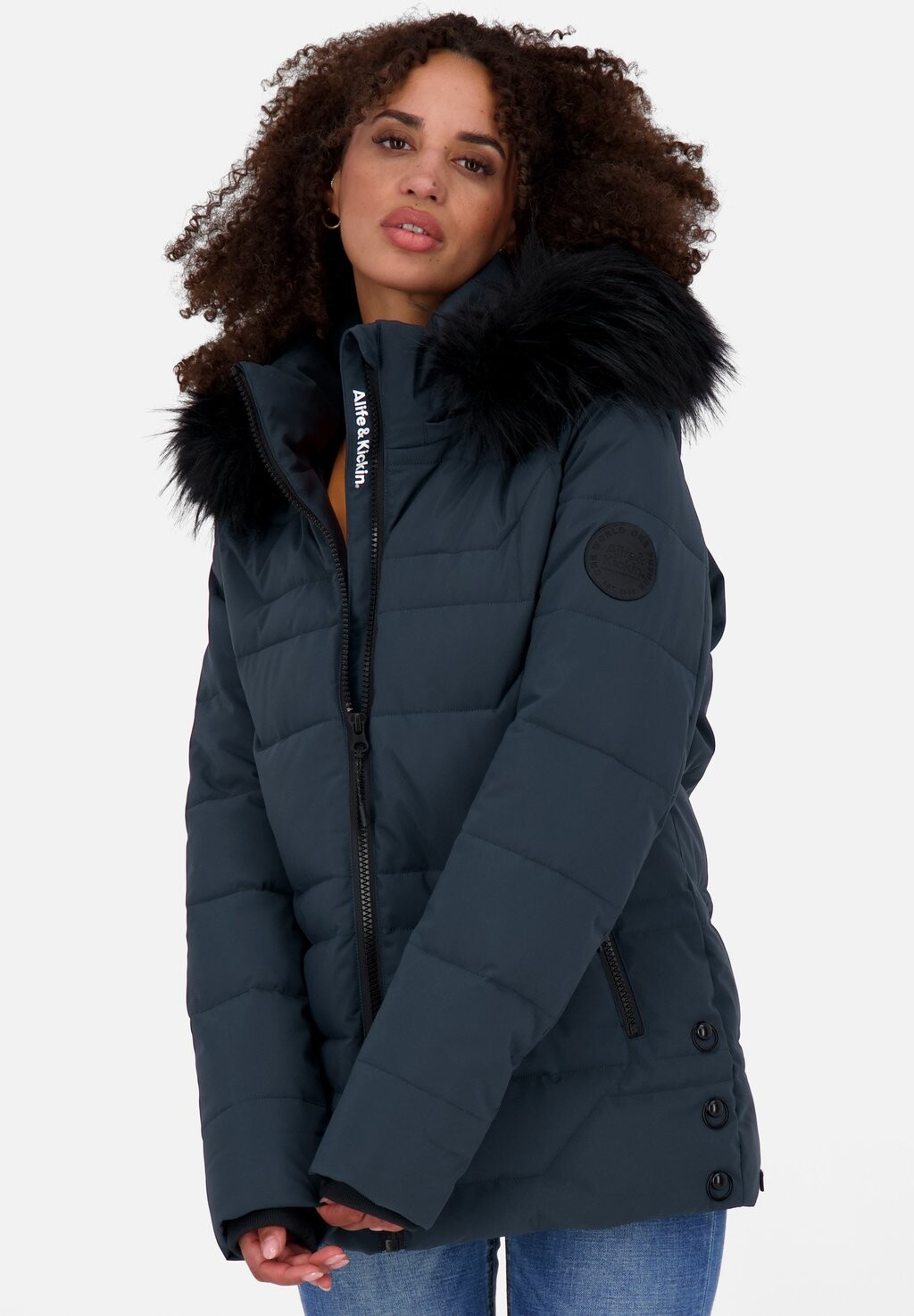 

Зимнее пальто Zophiaak A Puffer alife & kickin, цвет marine