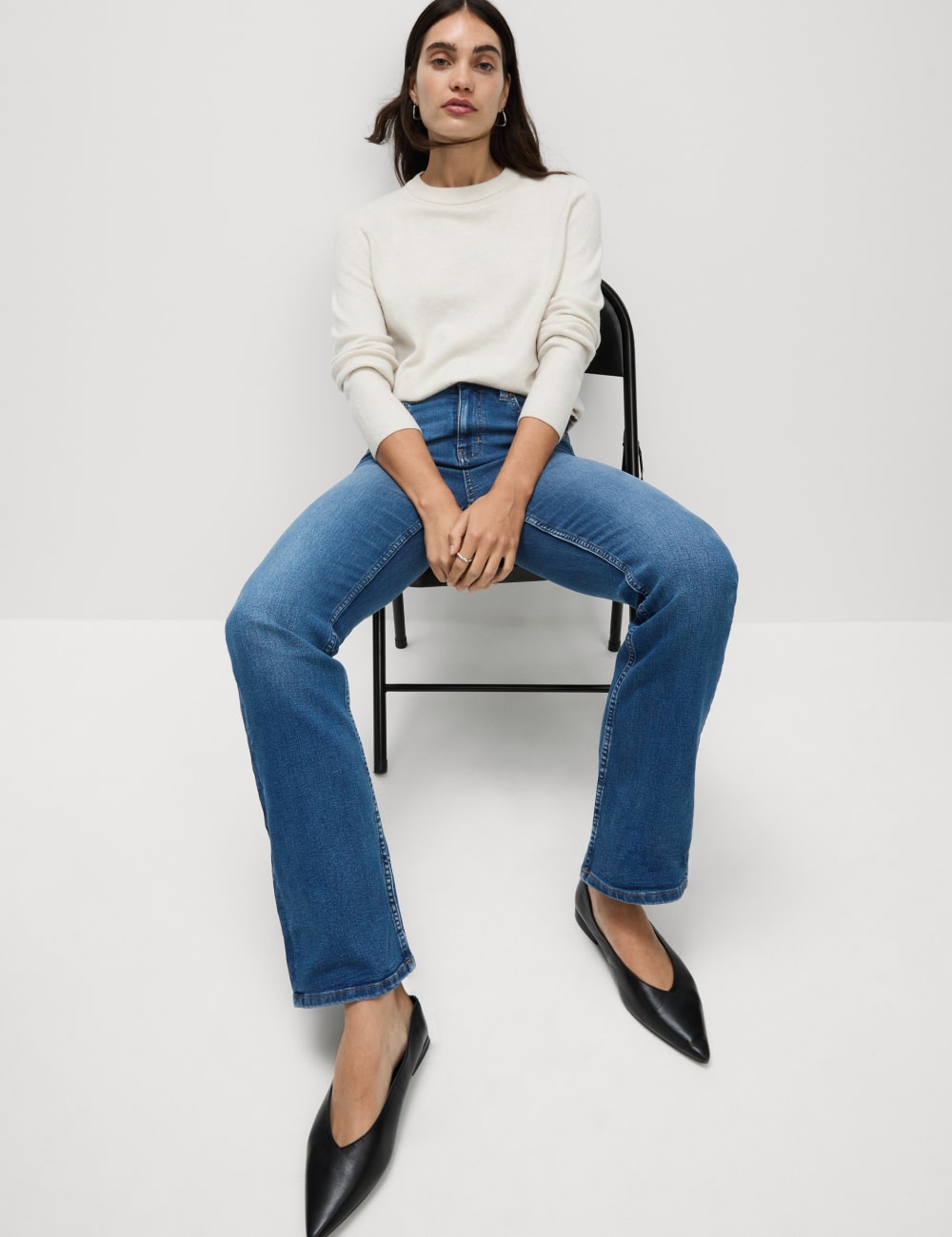 

Джинсы Eva Bootcut Marks & Spencer, индиго