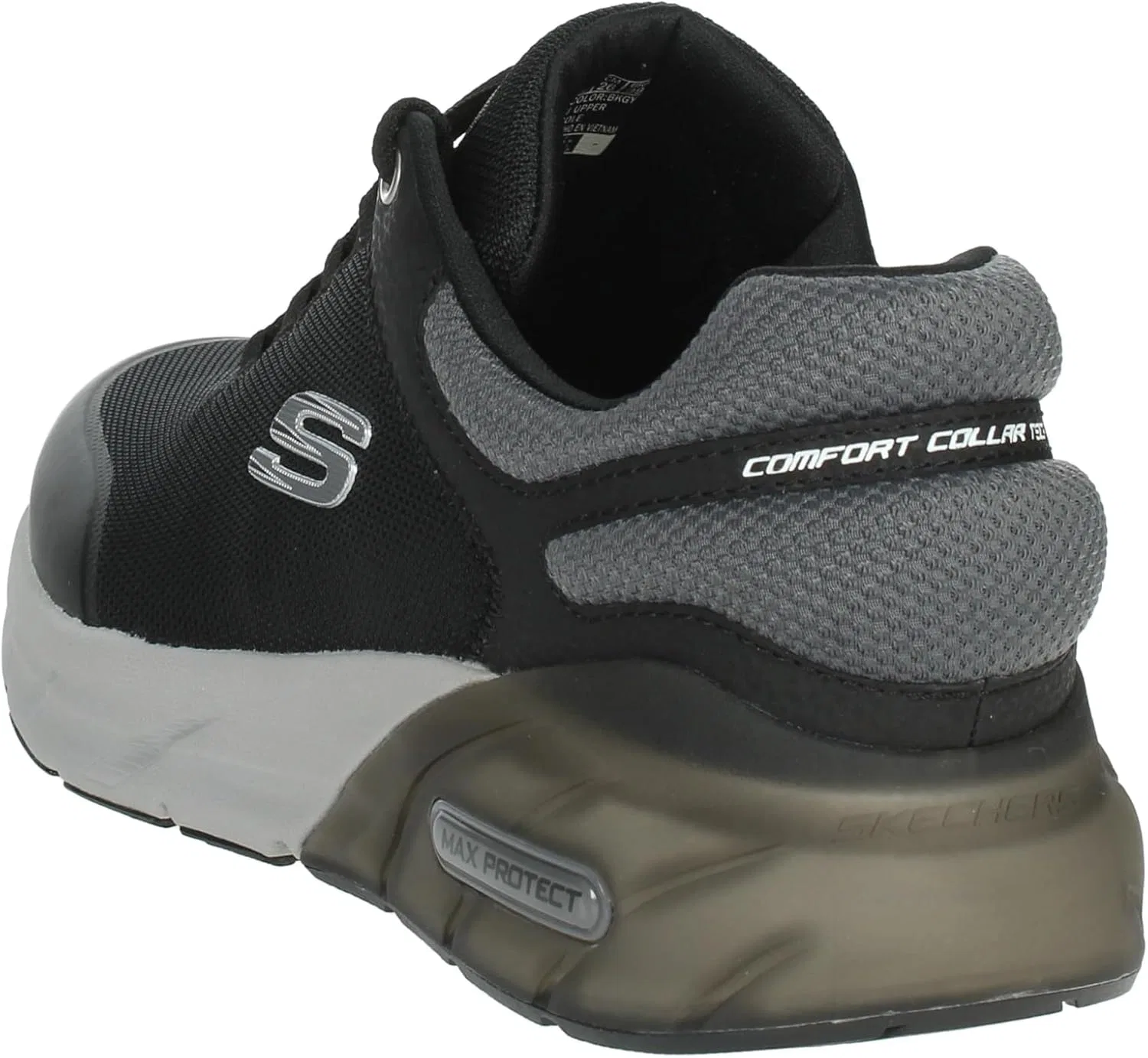 Мужские низкие треккинговые кроссовки Skechers Max Protect Sport Balmer, Black — фото 3