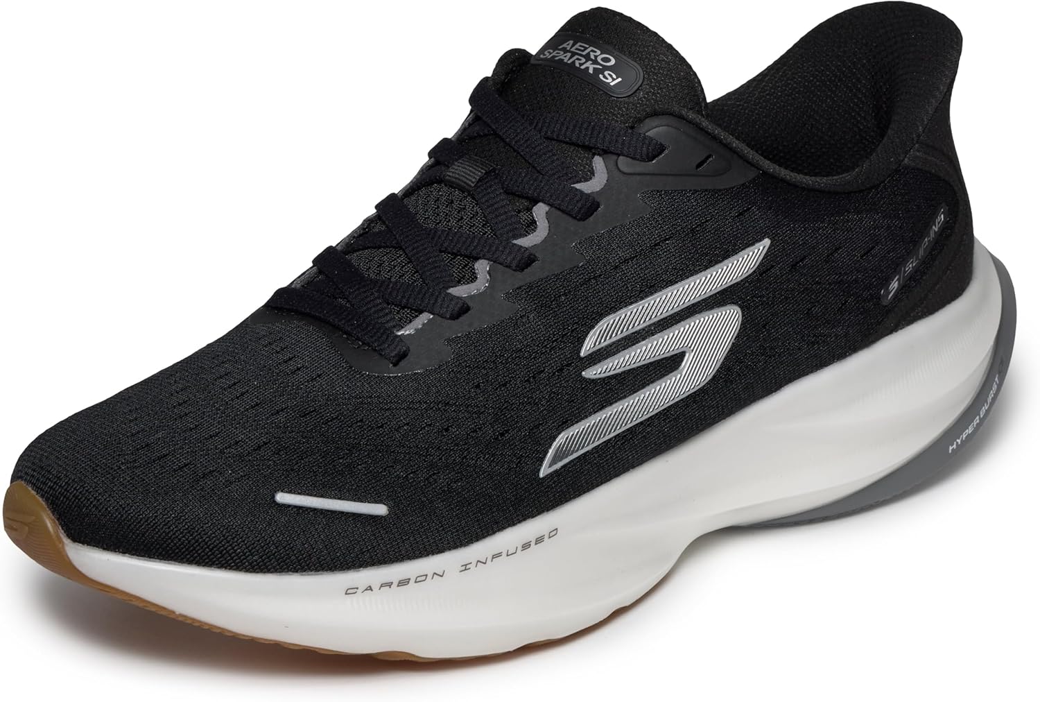 

Мужские слипоны Skechers Aero Spark без шнурков, белый/черный