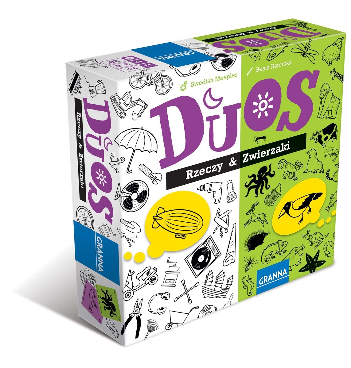 

Duos Things&Animals, настольная игра, Бабушка Granna